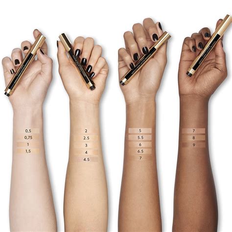 yves saint laurent touche eclat high cover concealer swatches|ysl touche eclat concealer boots.